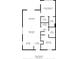 Detailed floor plan showcasing the layout and dimensions of the home's living spaces at 6253 Catalina Dr. # 921, North Myrtle Beach, SC 29582