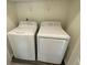 Convenient laundry area with a washer and dryer, offering practicality for everyday living at 627 Castillo Dr., Loris, SC 29569