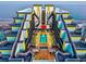 Stunning aerial view of the building, pool and ocean beyond at 6804 N Ocean Blvd. # 631, Myrtle Beach, SC 29572