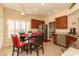 Eat-in kitchen with granite countertops, stainless steel appliances, and an abundance of natural light at 724 Alexis Dr., Longs, SC 29568