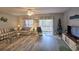 Inviting living room boasts a decorative valance, comfortable seating, and stylish decor at 1058 Sea Mountain Hwy. # 14-203, North Myrtle Beach, SC 29582