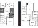 Detailed floor plan showcasing the layout of the home, including bedrooms, bathrooms, and living spaces at 1324 Safe Haven Dr., Myrtle Beach, SC 29579