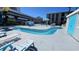 A welcoming pool area with comfortable lounge chairs and a splash pad is the perfect place to unwind and relax at 1600 Ocean Blvd. S # 226, Myrtle Beach, SC 29577