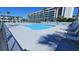 A large swimming pool surrounded by lounge chairs invites you to relax and soak up the sun at 1600 Ocean Blvd. S # 226, Myrtle Beach, SC 29577