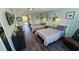 Well decorated hotel room includes two queen beds, dresser, TV and sliding glass door to a balcony at 1600 S Ocean Blvd. # 326, Myrtle Beach, SC 29577