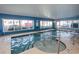 Enjoy the indoor pool with easy-access stairs and ample lighting at 1625 S Ocean Blvd. # 1109, North Myrtle Beach, SC 29582