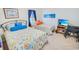 Comfortable bedroom with twin beds, coastal decor, and ample natural light at 2203 Sweetwater Blvd. # 2203, Murrells Inlet, SC 29576