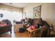 Cozy living room with bright window, comfortable seating, and decor at 312 73Rd Ave. N # 15, Myrtle Beach, SC 29572