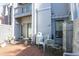 Charming outdoor patio area with brick pavers and cozy seating at 312 73Rd Ave. N # 15, Myrtle Beach, SC 29572