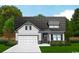 Charming single-Gathering home with a gray roof, white siding and a two car garage at 516 Honeyhill Loop, Conway, SC 29526