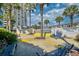 Well maintained property with a path leading to the outdoor pool area at 5523 N Ocean Blvd. # 1513, Myrtle Beach, SC 29577