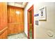 Sauna entrance with the door open to show the wood interior at 5523 N Ocean Blvd. # 1513, Myrtle Beach, SC 29577
