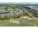 Aerial view of golf course, neighborhood and river in the community at 6203 Catalina Dr. # 1811, North Myrtle Beach, SC 29582