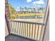 A lovely view of the golf course and pond from the condo's balcony at 699 Riverwalk Dr. # 202, Myrtle Beach, SC 29579