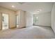 Bonus room with neutral carpet, recessed lighting, with bathroom access and natural lighting at 82 Bridgeview Rd., Georgetown, SC 29440
