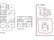 Floor plan featuring first and second floor layouts with Primary bath and flex room options at 82 Bridgeview Rd., Georgetown, SC 29440
