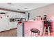 Efficient kitchen featuring appliances and a breakfast bar to an adjacent room at 117 Butkus Dr. # 1, Myrtle Beach, SC 29588