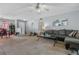Open concept living room with lots of natural light and comfortable seating at 117 Butkus Dr. # 1, Myrtle Beach, SC 29588