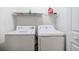 Practical laundry area with a washing machine and dryer, providing convenient laundry solutions at 1220 River Oak Dr. # 22C, Myrtle Beach, SC 29579