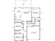 Detailed floor plan showcasing layout of living spaces, bedrooms, bathrooms, and garage at 155 Joyce Dr, Longs, SC 29568