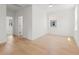 Neutral bedroom features hardwood flooring and natural light at 1587 Sayebrook Pkwy., Myrtle Beach, SC 29588
