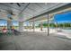Covered community outdoor pavilion with tables and chairs offers plenty of space for gatherings at 1587 Sayebrook Pkwy., Myrtle Beach, SC 29588