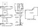 Selections from a floor plan detailing optional layouts for covered porch, screened porch, Carolina room, and garage at 179 Glengrove Lane, Murrells Inlet, SC 29576