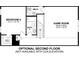 Optional second-floor plan with bedroom, bathroom, and game room for entertainment at 180 Glengrove Lane, Murrells Inlet, SC 29576