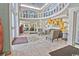 Spacious lobby area with comfortable seating, tiled floors, and attractive decor at 2000 N Ocean Blvd. # 1509, Myrtle Beach, SC 29577