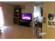 Inviting open floorplan with a view of living area with access to a kitchen and sliding patio door at 2257 Huntingdon Dr. # F, Surfside Beach, SC 29575