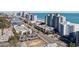Scenic aerial shot of the resort, highlighting its proximity to the beach and surrounding cityscape at 2311 S Ocean Blvd. # 771, Myrtle Beach, SC 29577