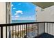 Enjoy stunning ocean and beach views from this private balcony, perfect for relaxing and soaking in the scenery at 2311 S Ocean Blvd. # 771, Myrtle Beach, SC 29577