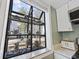 Kitchen window with shelving featuring decorative shells and seaside decor at 351 Lake Arrowhead Rd. # 131, Myrtle Beach, SC 29572