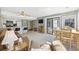 Open living and dining area with comfortable seating and access to outdoor views at 351 Lake Arrowhead Rd. # 131, Myrtle Beach, SC 29572