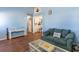 Cozy living room featuring comfortable sofas, decorative pillows, and beach decor at 356 Boxcar Dr., Longs, SC 29568