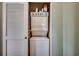 Convenient laundry area with a stacked washer and dryer unit, ideal for space-saving at 6253 Catalina Dr. # 1711, North Myrtle Beach, SC 29582