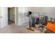 Bright bedroom featuring a standing desk setup, perfect for a home office or study area at 723 Joywood Dr., Longs, SC 29568