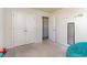 Simple bedroom with a beanbag chair, closet, and ample space for customization at 723 Joywood Dr., Longs, SC 29568