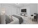 Bright bedroom with a comfortable bed and storage at 954 Oakwood Ln., Myrtle Beach, SC 29572