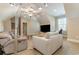 Loft space with comfortable seating, a large screen TV, and carpet flooring at 9800 Plumfield Ct., Myrtle Beach, SC 29579