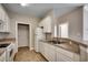 Functional kitchen with white appliances and tiled floor at 2005 Silvercrest Dr. # 32-B, Myrtle Beach, SC 29579