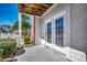 Outdoor patio area with a brick wall and view of the pool at 2005 Silvercrest Dr. # 32-B, Myrtle Beach, SC 29579