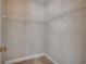Empty walk-in closet with wire shelving and neutral carpet at 2005 Silvercrest Dr. # 32-B, Myrtle Beach, SC 29579