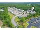 Aerial view showcasing the community layout, landscaping, and proximity to amenities at 210 Portsmith Dr. # 2, Myrtle Beach, SC 29588
