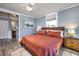 Comfortable bedroom with ensuite bathroom and stylish décor at 309 W Bond St., Marion, SC 29571