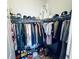 Walk-in closet with ample storage, organized shelving, and hanging space at 330 Kiskadee Loop # A, Conway, SC 29526