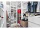 Organized walk-in closet with shelves, rods, and ample storage space for clothes and accessories at 3530 Reavis Ln., Myrtle Beach, SC 29579