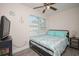 Cozy bedroom with coastal decor and a queen-size bed at 3952 Murrells Inlet Rd., Murrells Inlet, SC 29576