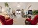Cozy living room featuring comfortable seating and a fireplace at 3986 Lochview Dr., Myrtle Beach, SC 29588
