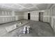 Spacious unfinished basement ready for customization, showing electrical work, and ample room at 4024 Copperhead Rd., Conway, SC 29527